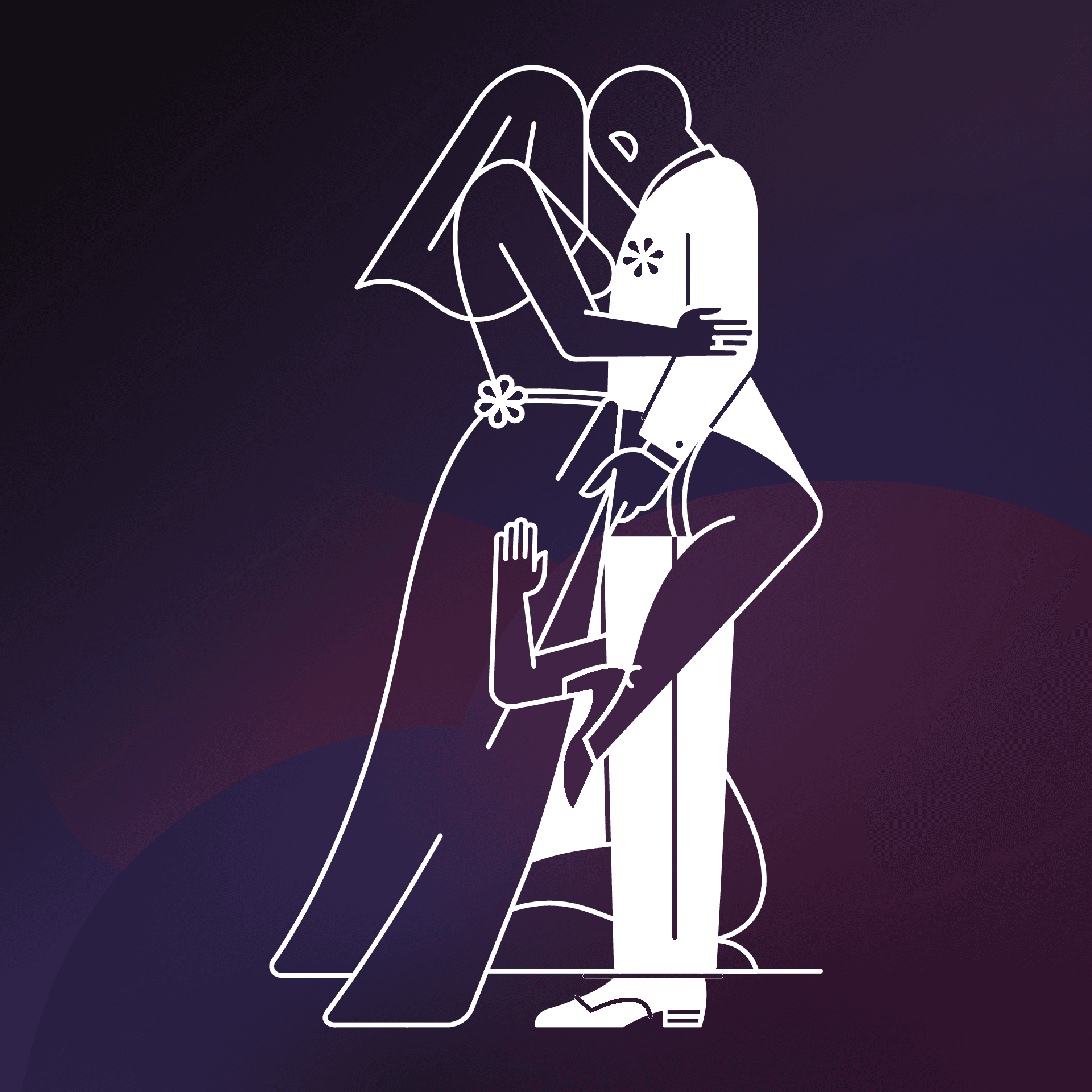 Partners delen en non-monogamie